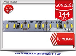 4014/144 LEDLİ  İÇ MEKAN BAR LED GÜNIŞIĞI 144 LED 12V