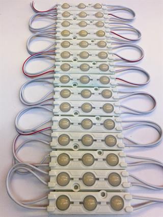 12V Günışığı 1 Watt Mercekli Modül LED 100 Adet – Yüksek Verimli LED