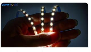 5V Beyaz Şerit LED – 5mm, 120 LED/Metre, 6500K, IP20, İç Mekan, 5 Metre Paket