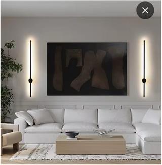 60CM DEKORATİF LED APLİK GÜNIŞIĞI 3000K 10W ECN-4814