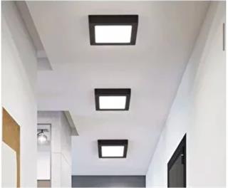 CATA 18W KARE SİYAH KASA BEYAZ IŞIK SIVA ÜSTÜ LED PANEL CT-5236 B