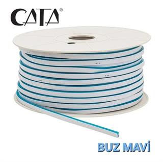 CATA CT-4455 12V BUZ MAVİSİ NEON LED HORTUM 50 METRE MAKARA CT-4555