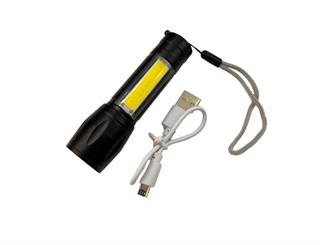 CATA Şarj Edilebilir Ledli 5W Polis El Feneri Beyaz ışık fonksiyonlu CT-8024