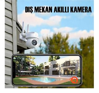 Cata CT-4051 Hareket Sensörlü Akıllı Dış Mekan Güvenlik Kamerası
