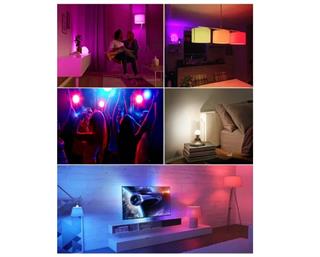 CATA CT-4058 9W RGB + 6500K Beyaz LED Ampul – E27 Duy, 220V, Uzaktan Kumandalı, Dim Edilebilir