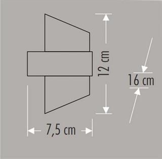 Cata CT-7044 3200K Günışığı 10W Siyah Gozo Bahçe Apliği
