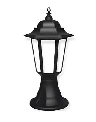 Cata E27 42cm Siyah Parma Set Üstü Bahçe Armatürü  CT-7111
