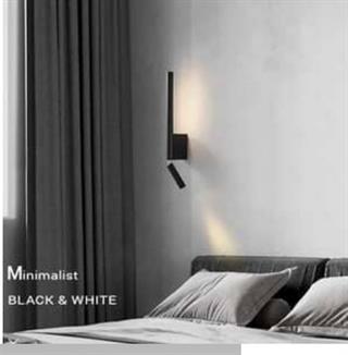 DÖNER BAŞLIKLI LED APLİK YATAK BAŞI LED 6+3 WATT GÜNIŞIĞI 3000K ECN-7702-30