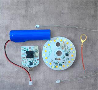 Dokunmatik Şarjlı Masa Lambası iç Takımı - Kendi Tasarımını Yap