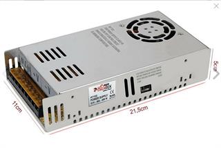 HIGHTEK  60 AMPER 12V 720W GENİŞ KASA FANLI AYARLI VOLTAJ DÜĞMELİ LED TRAFOSU HT-1148