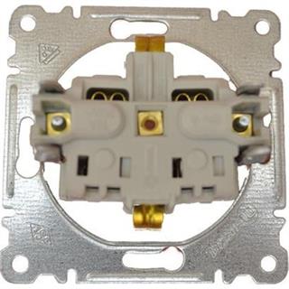 Natural Beyaz Topraklı Priz Modül+Kapak Beyaz