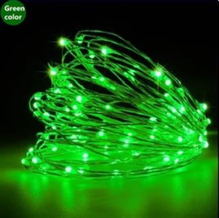 PERİ LED 3mt 2pilli YEŞİL (10 adet Fiyatıdır )