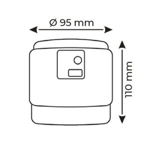 Şarjlı Güneş Enerjili Fener  HELIOS HS-4015