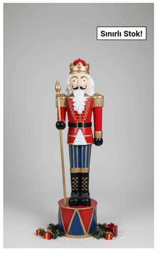 YILBAŞI LED FINDIKKIRAN  DEKOR ( 1,80 MT ) BÜYÜK BOY FINDIKKIRAN ( ALS-180FND )