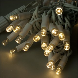 YILBAŞI LED IŞIK İP LED 10 MT BEYAZ IP65 SABİT YANAR BEYAZ KABLO AL-80  220V