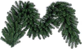 YILBAŞI YEŞİL GARLAND DOLGUN ÇAM SÜS DEKOR ( 270 cm X 30 cm ) ( 200 DAL ) LUX GARLAND