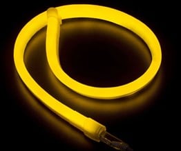 NOAS 220V NEON LED AMBER 8X16 MM NOAS YL42-0006