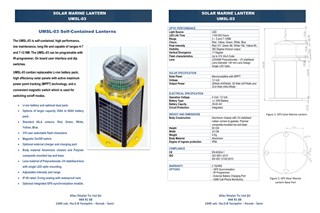 SMF-32 4P SOLARLI MARİN FENER 4-7 NM ULTRA GÜÇLÜ ALİMİNYUM GÖVDE