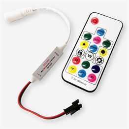 SP104E UZAKTAN KUMANDALI 5-12-24 VOLT RF PİKSEL LED ANİMASYON KUMANDASI ALS-040838