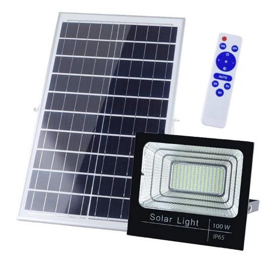  Cata 100W SOLAR Led Sokak Prjektör CT-4648 Beyaz Işık