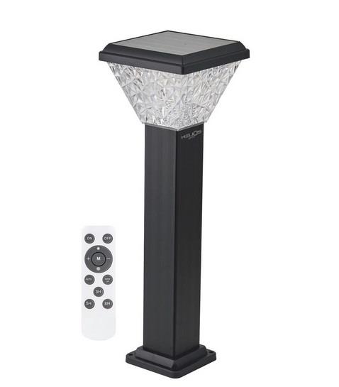  HELIOS HS 4027 100 Watt Solar Bahçe Armatürü - Metal Gövde - 4 Renk Fonksiyonlu (Beyaz + Ilık Beyaz + Gün Işığı + RGB)