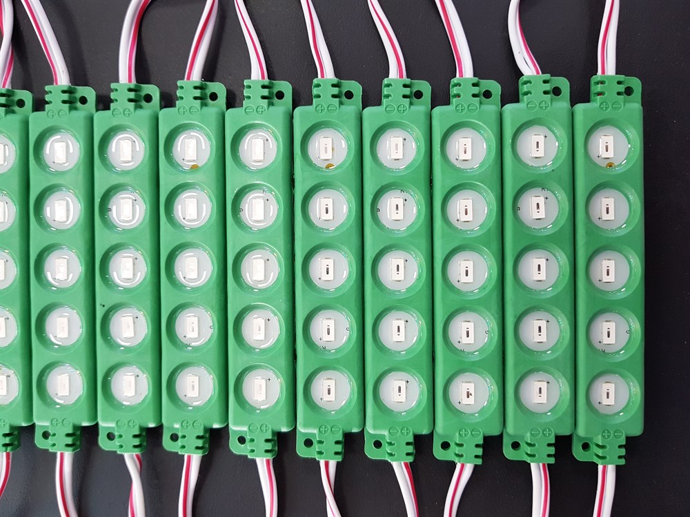 (10 ADET) 5 LEDL� YE��L MOD�L LED 12 VOLT ALS-120Y