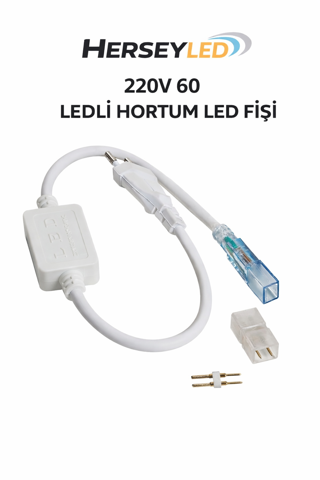 220V HORTUM LED FİŞİ ( 60 LED / MT )