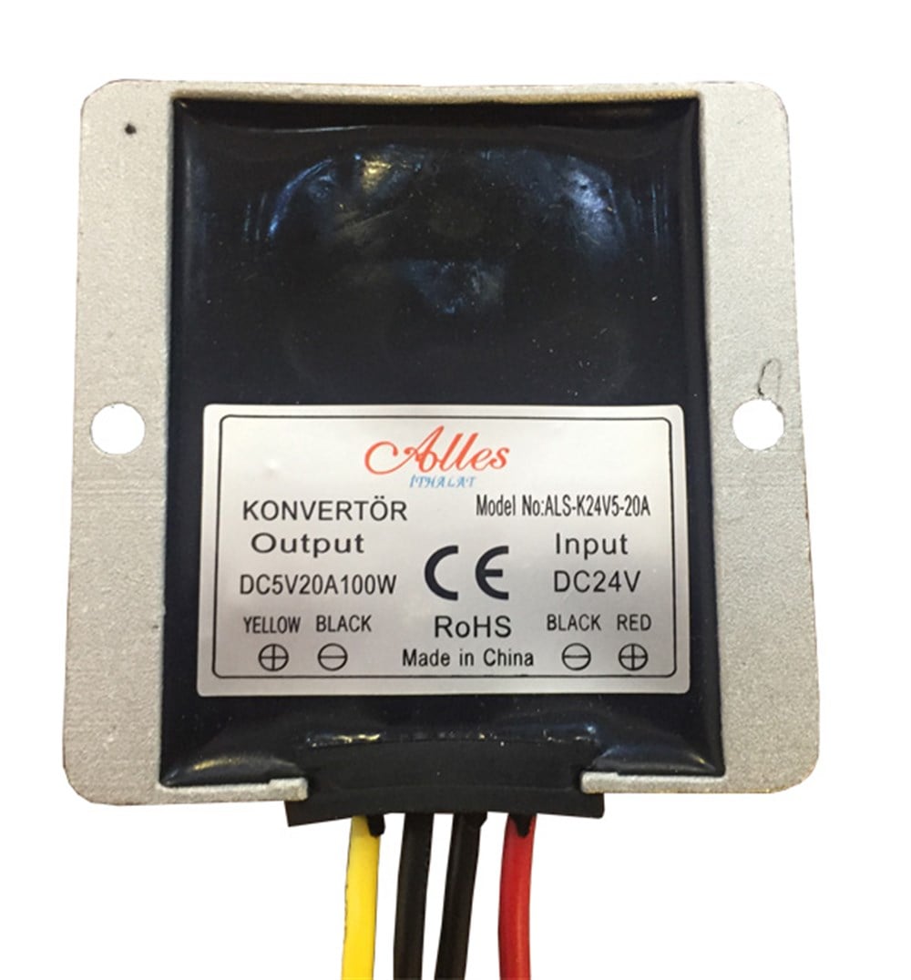24V-5V KONVERT�R 20 AMPER