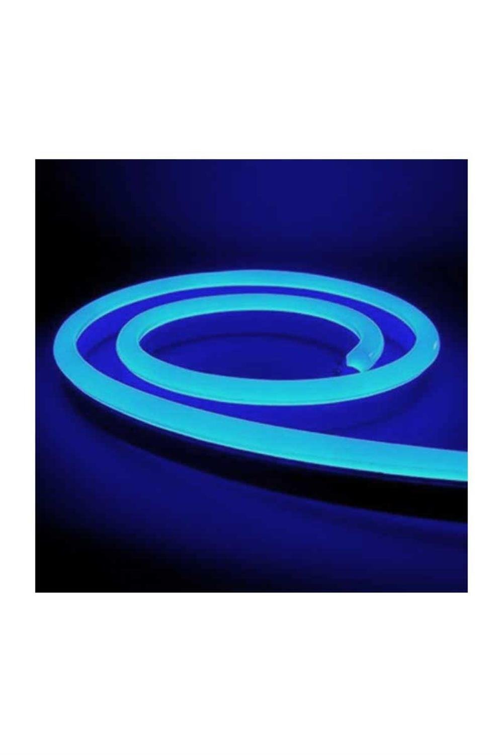 24V MAVİ NEON LED - 20MT 