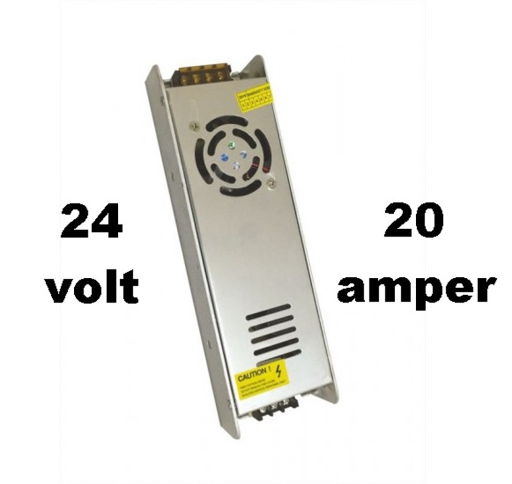 24VOLT 20 AMPER SMPS LED TRAFO