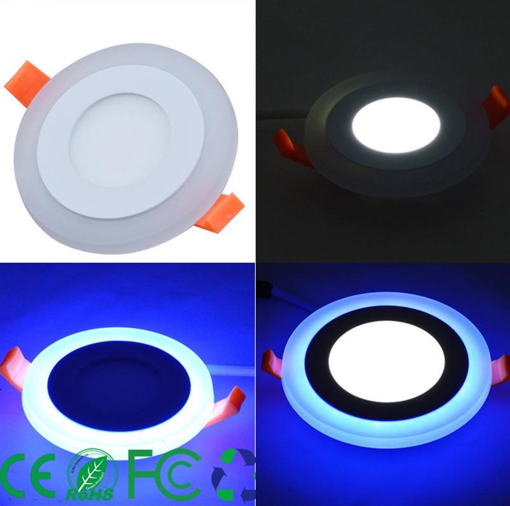 6W MAVİ KENARLI LED PANEL AYDINLATMA