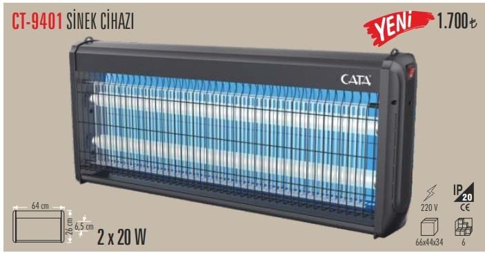 CT-9404 SİNEK CİHAZI 2X10W 220V