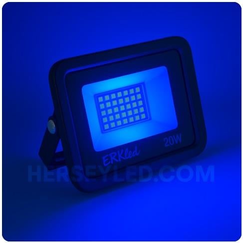 ERK 20W MAVİ LED PROJEKTÖR 220V ERK-3720 M