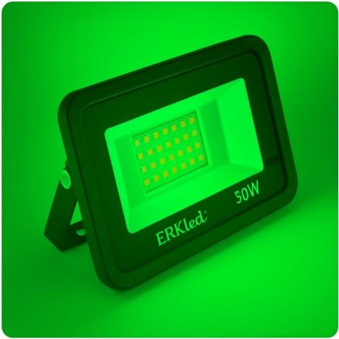 ERK 50W YEŞİL LED PROJEKTÖR 220V ERK-3750