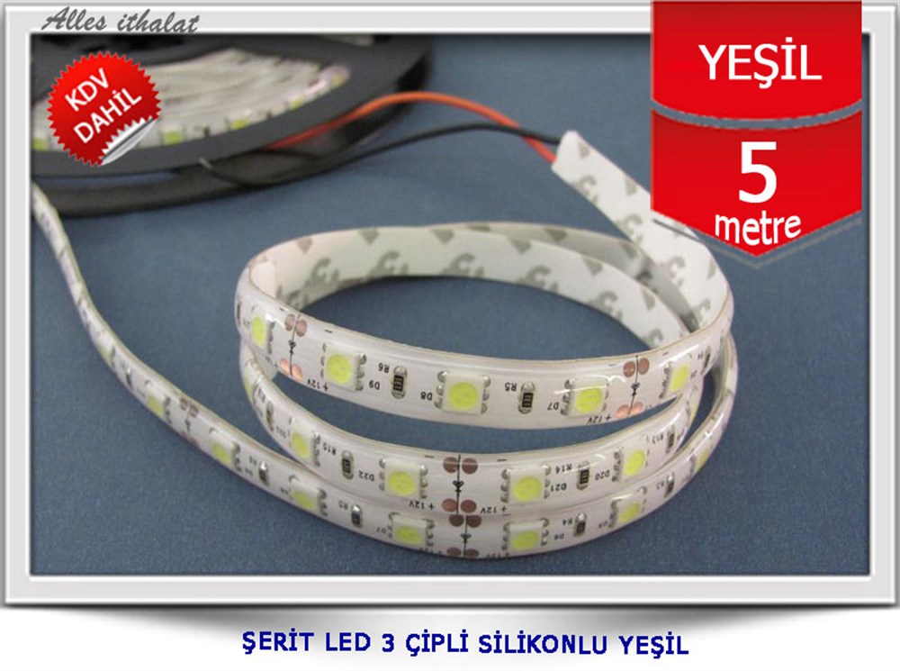 �ER�T LED 3 ��PL� S�L�KONLU YE��L 5 M