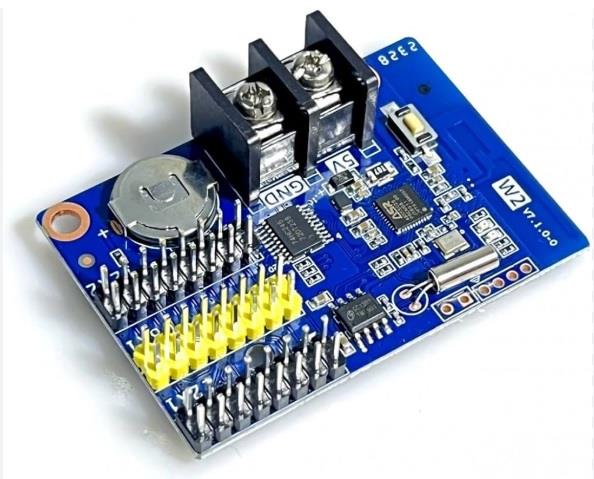 HD-W2 LED PANEL KONTROL KARTI ( 2 SIRA ) ( WI-FI BAĞLANTI ) (32 X 512 PİKSEL) ( SENSÖR TAKILMAZ)