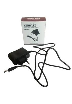 Hero 12v 1a DC Adaptör Güç Kaynağı 12 Volt 1 Amper - 12Watt - Şerit Led, Modem, Uydu Alıcısı vs uyumlu