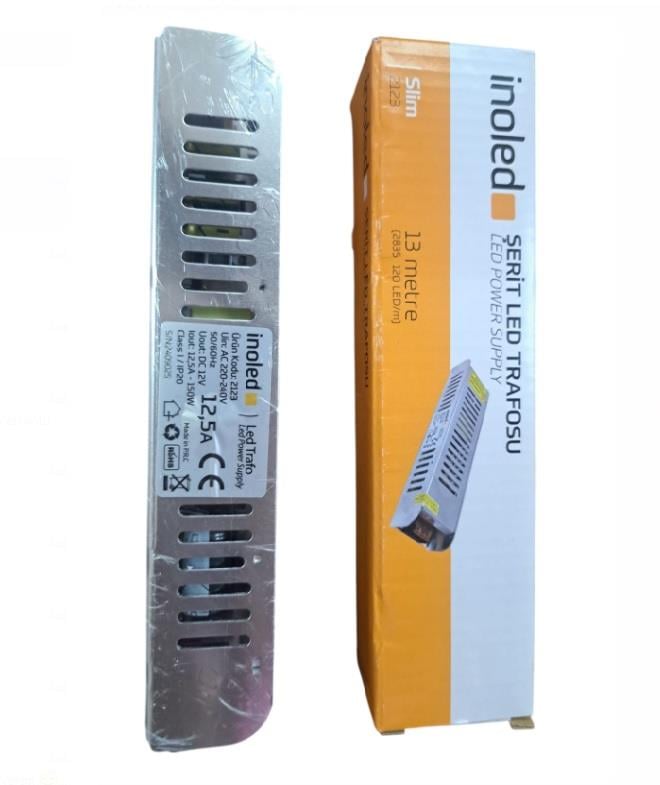 İNOLED 12,5 AMPER 12V LED TRAFOSU 150 WATT İNO-2123