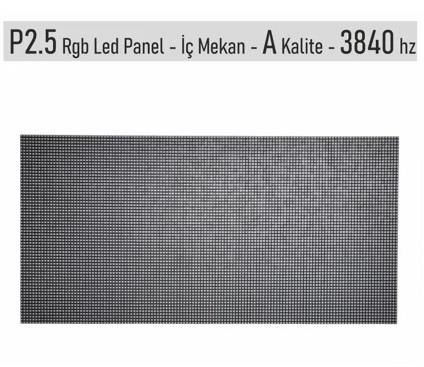 P 2,5 İÇ MEKAN RGB LED PANEL 16X32cm