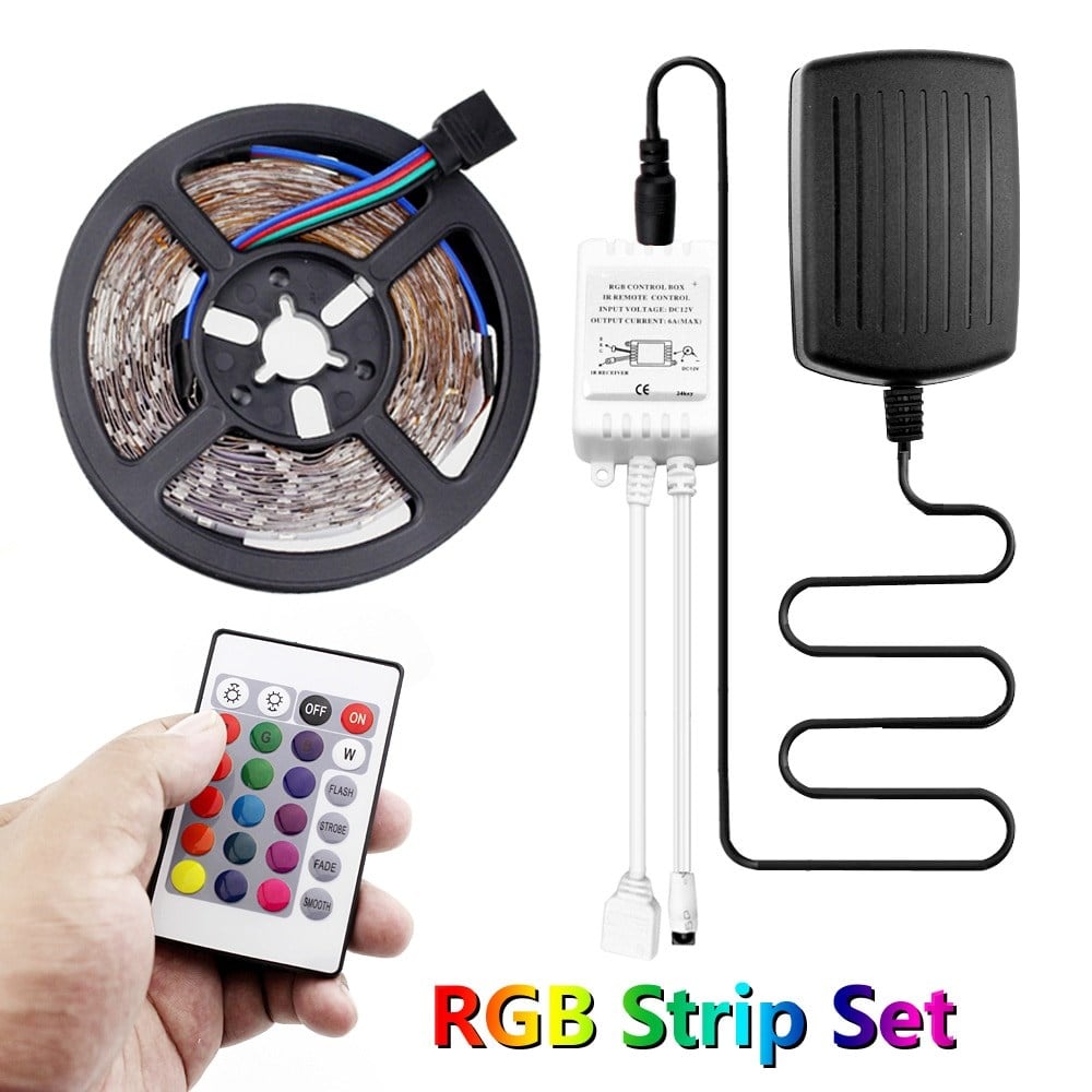 RGB SET �� MEKAN 5 METRE TEK ��PL� 3528