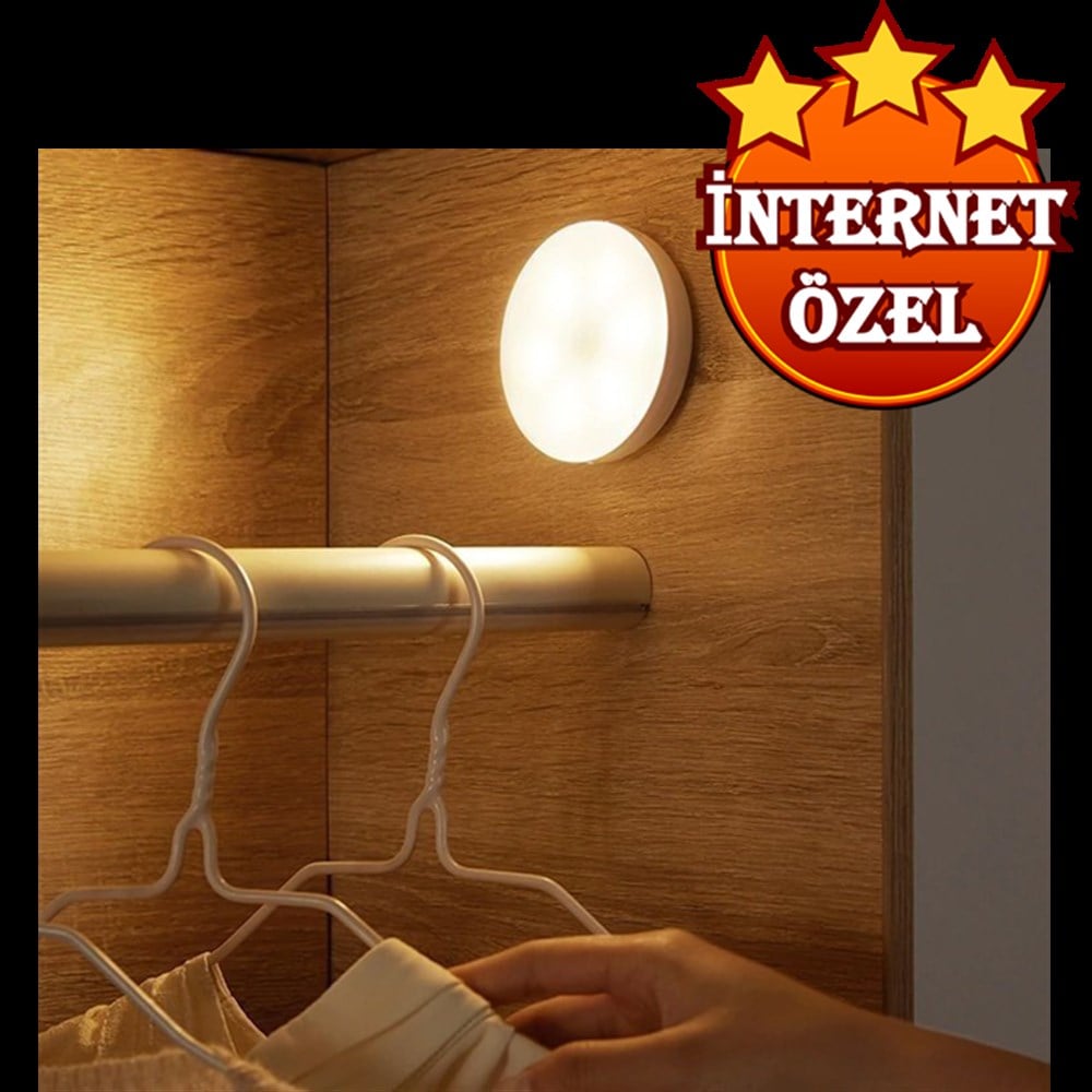 SENSÖRLÜ KABİN LED AYDINLATMA 4000K KABLOSUZ