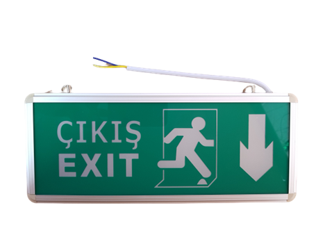 SN-1 LED AYINLATMALI ACİL ÇIKIŞ LEVAHASI ACİL ÇIKIŞ TABELASI