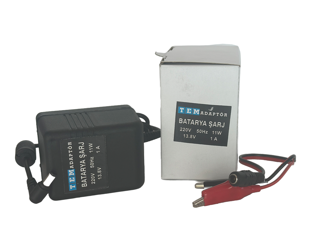 TEM BATARJA ŞARJ ALETİ 13.8V 11W TEM-1003