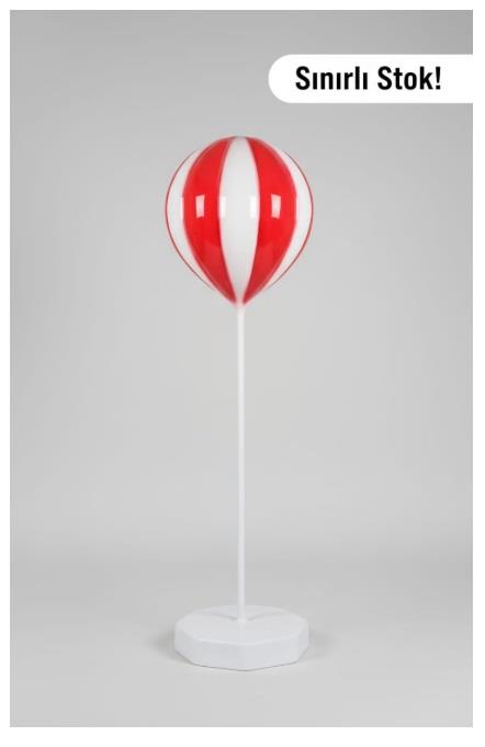 YILBAŞI LED BALON ŞEKER DEKOR ( 1,50MT ) BÜYÜK BOY BALON ŞEKER (ALS-150BAS )