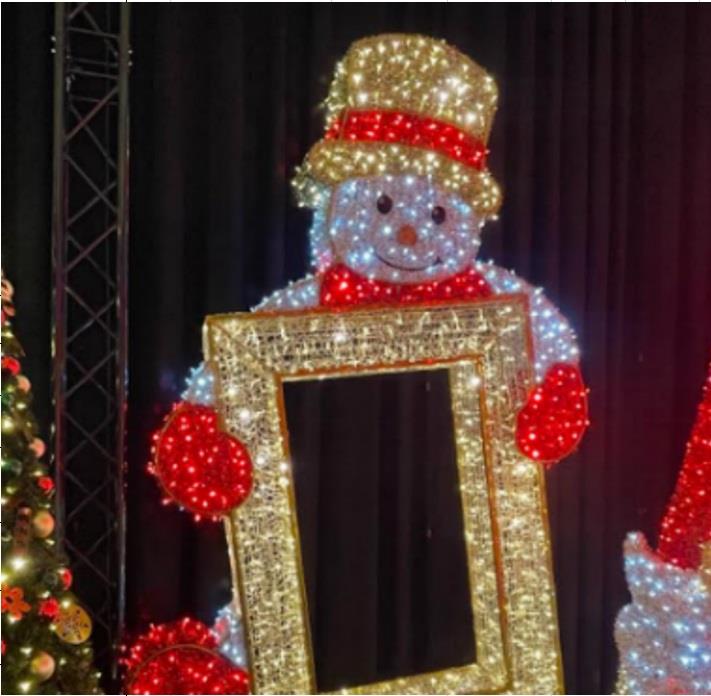 YILBAŞI LED DEKOR - LED IŞIKLI FOTOĞRAF ÇEKİLME ALANI ( 300 CM YÜKSEKLİK ) - HAZIR DEKOR KOLAY KURULUM