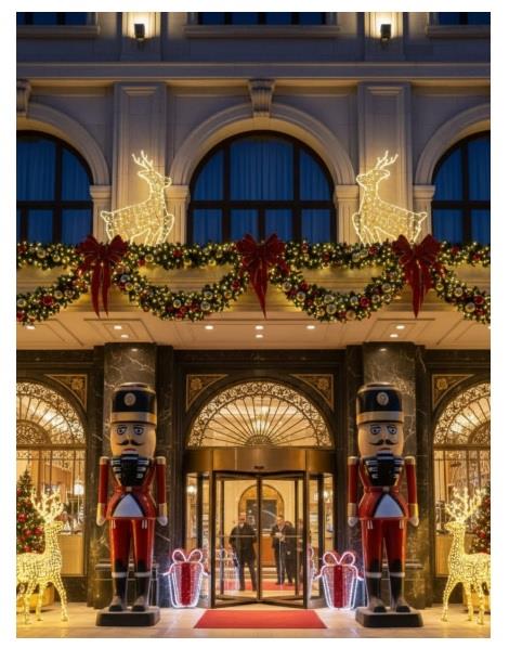 YILBAŞI LED KURŞUN ASKER DEKOR ( 3,00 MT ) BÜYÜK BOY KURŞUN ASKER (ALS-300K )