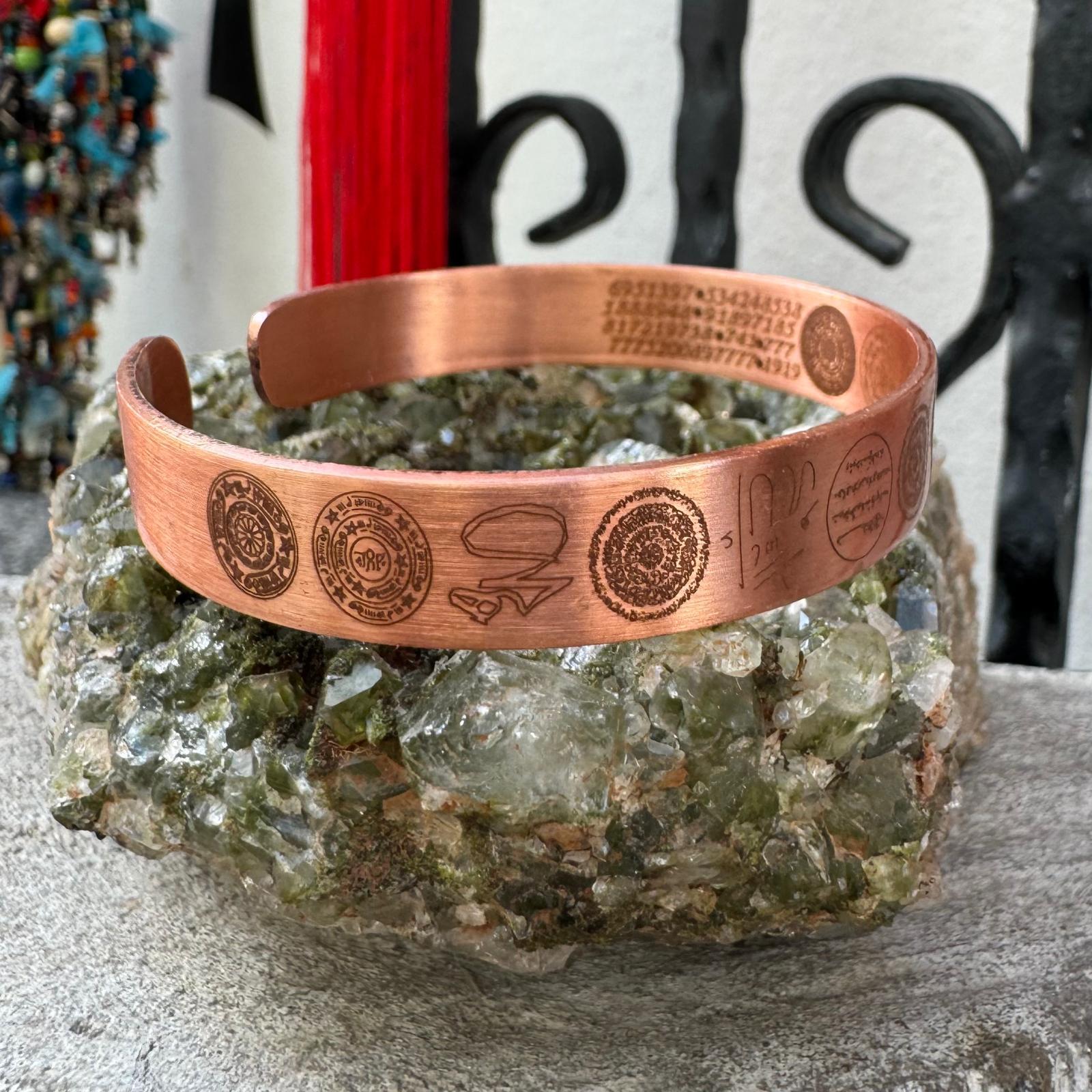 Dualı Bakır Bileklik