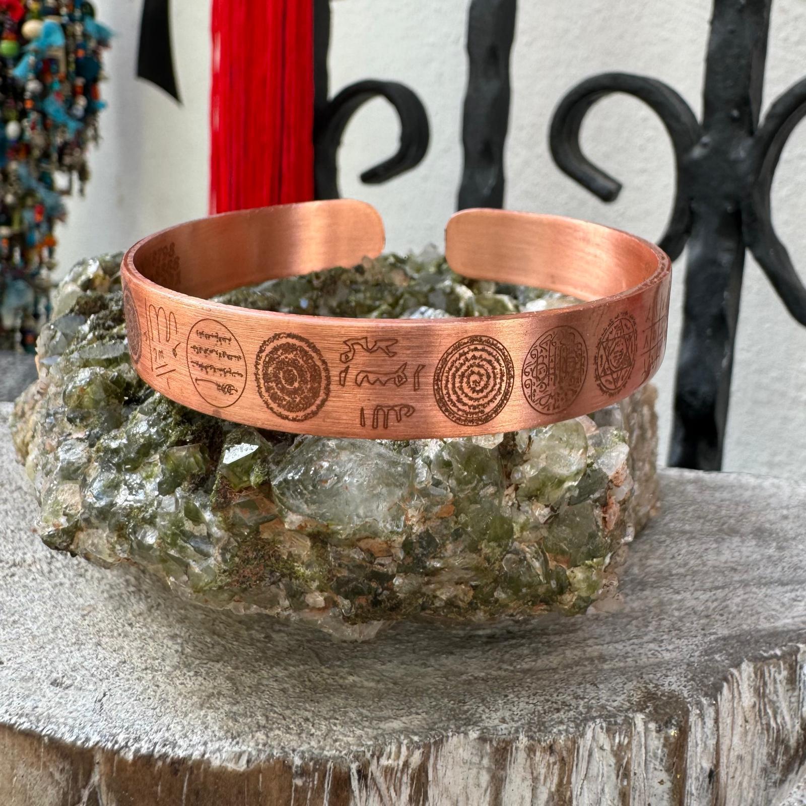 Dualı Bakır Bileklik