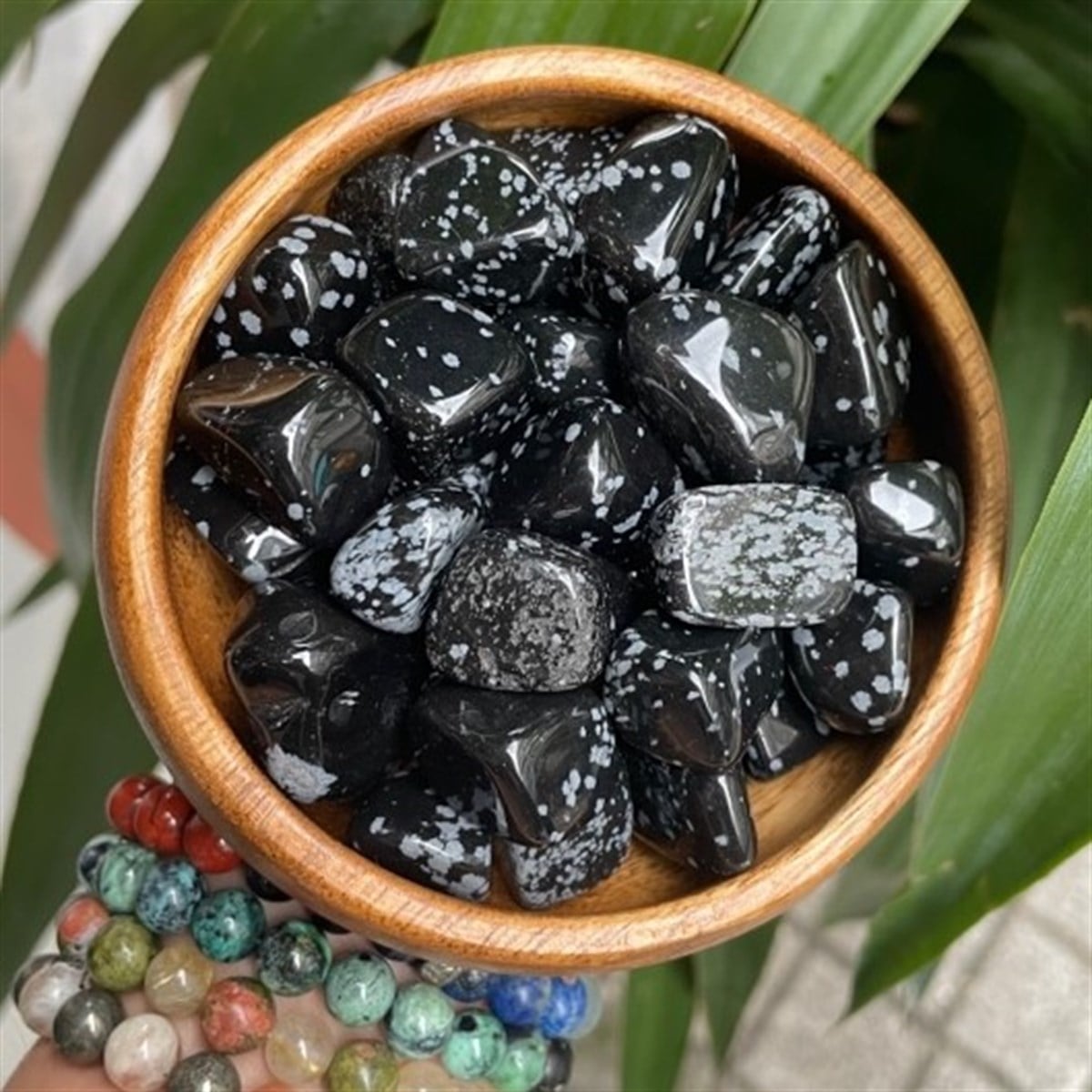 Karlı Obsidyen