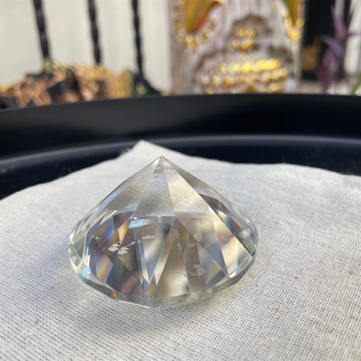 Kristal Kağıt Ağırlığı